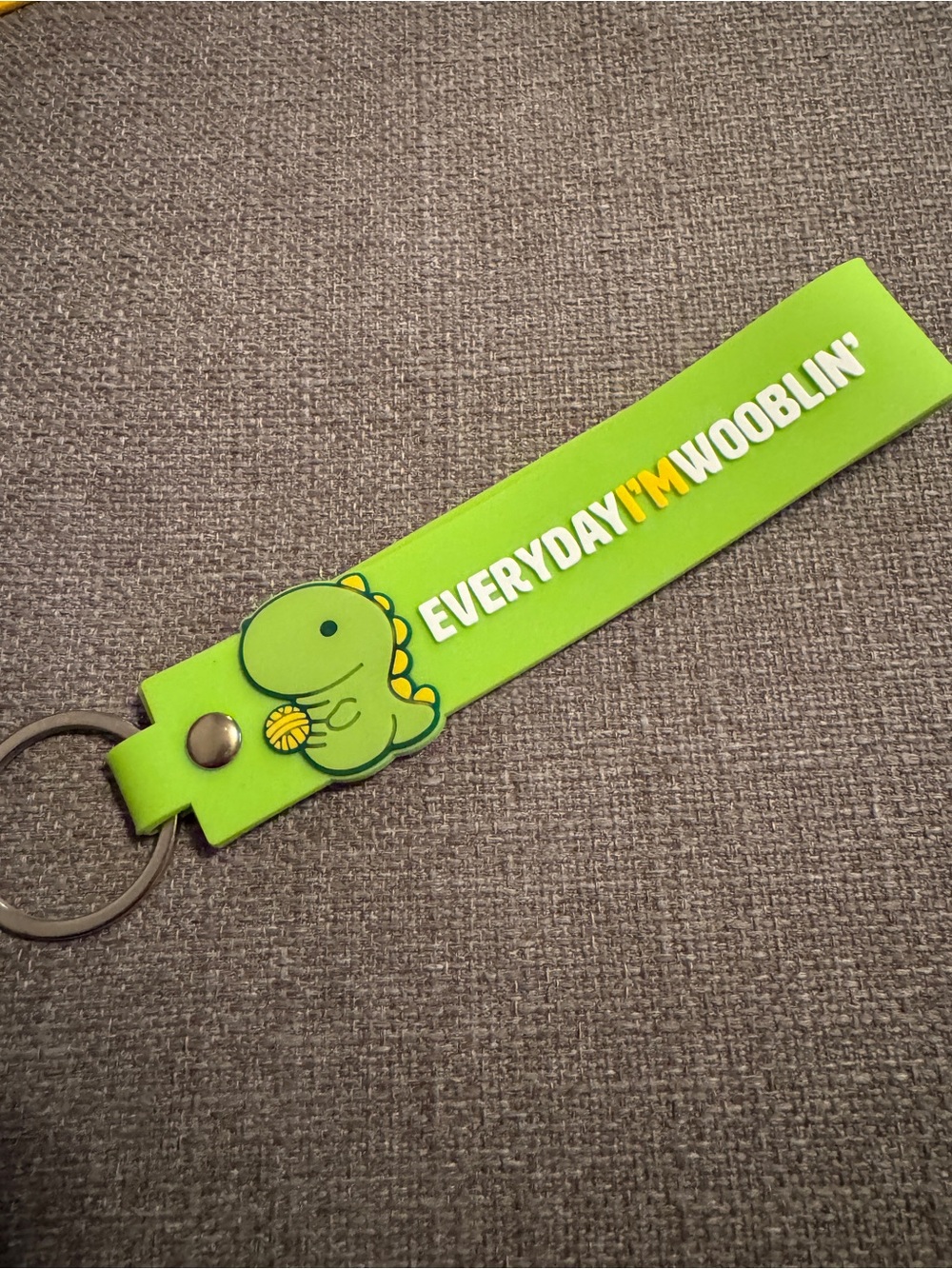 Fred - Everyday I'm Wooblin' Keychain
